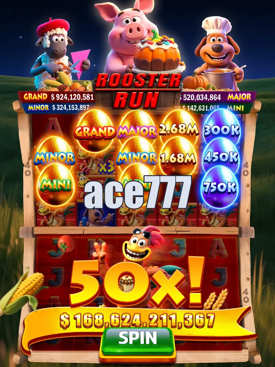 ace777 Tangkapan Layar Resmi APK